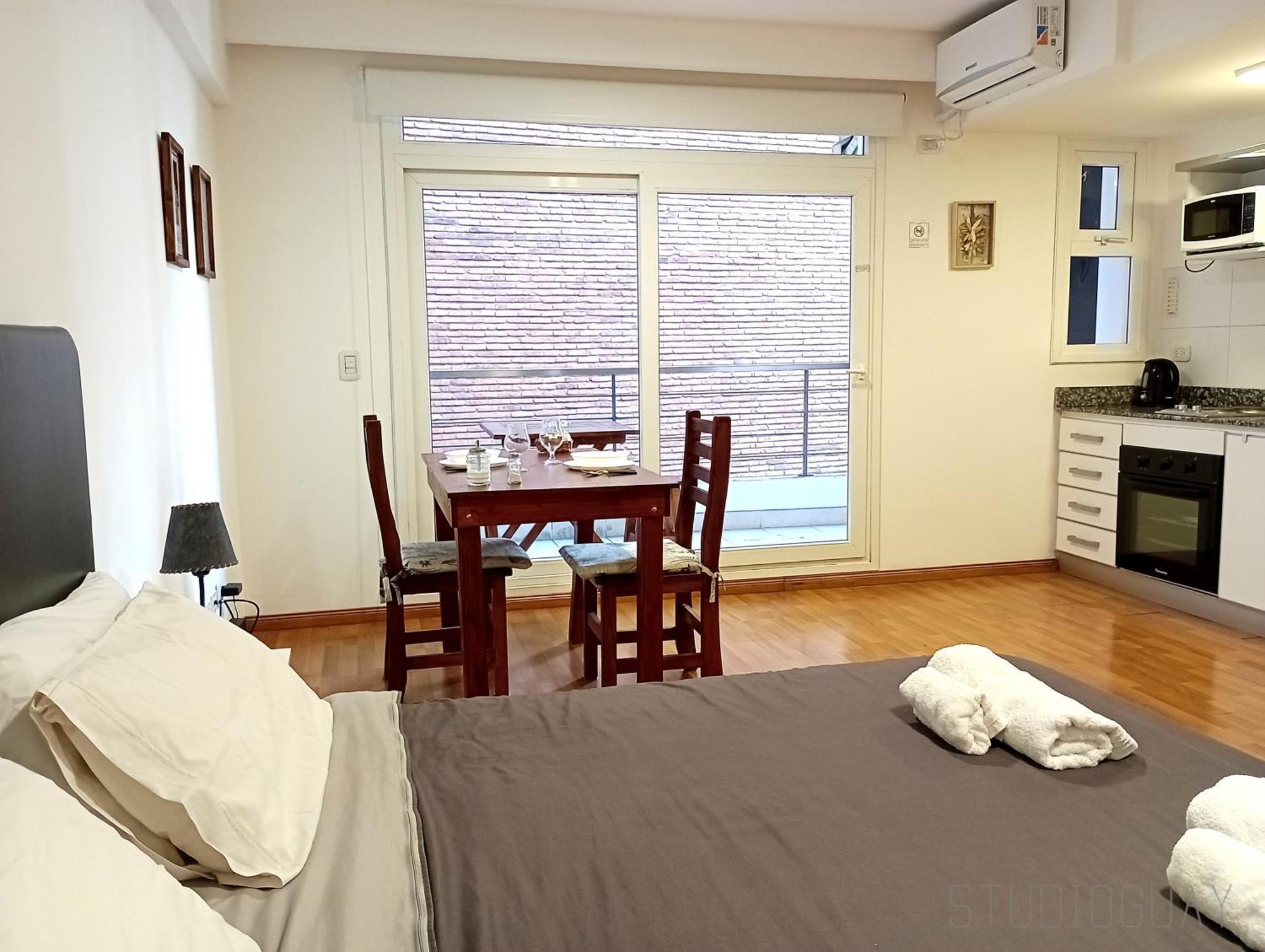 Studioguay - Apartamento Studio Con Balcon - Studio Apartment In Ba 부에노스아이레스 외부 사진